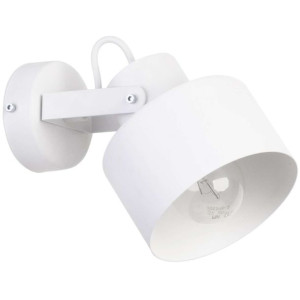 Kinkiet LAMPA ścienna METRO 31583 Sigma natynkowa OPRAWA metalowa biała