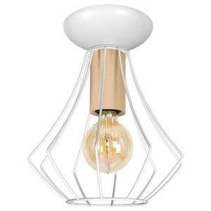 LAMPA sufitowa WILL MLP4180 Milagro metalowa OPRAWA druciany plafon klatka