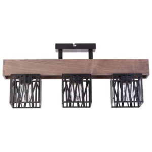 Plafon LAMPA sufitowa DALI 31481 Sigma druciana OPRAWA drewniana belka hygg