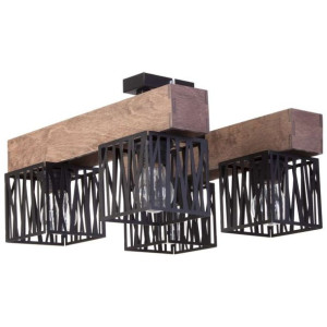 Plafon LAMPA sufitowa DALI 31483 Sigma druciana OPRAWA metalowe klatki hygg