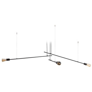 LAMPA wisząca PILE 9128 Nowodvorski industrialna OPRAWA metalowy ZWIS pająk
