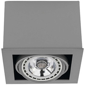 Wpuszczana LAMPA sufitowa BOX ES111 9496 Nowodvorski metalowa OPRAWA podtyn