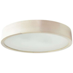 Plafon LAMPA sufitowa 137623612779 TEAM okrągła OPRAWA natynkowa drewniana