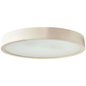 Plafon LAMPA sufitowa 137623613950 TEAM natynkowa OPRAWA okrągła drewniana