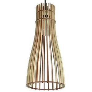 LAMPA wisząca 137623612656 TEAM drewniana OPRAWA skandynawski zwis ekologic