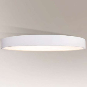 Natynkowa LAMPA sufitowa BUNGO 7151 Shilo okrągła OPRAWA metalowy plafon bi
