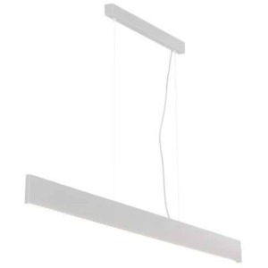 LAMPA wisząca HIOKI 7627 Shilo prostokątna OPRAWA metalowy ZWIS belka LED 1
