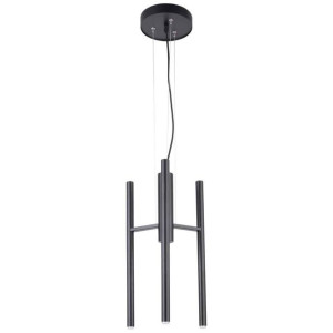 LAMPA wisząca JORK 33173 Sigma metalowa OPRAWA tuby ZWIS pająk sople czarny