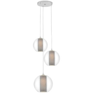 Wisząca LAMPA skandynawska MERIDA 10692302 Kaspa hygge OPRAWA szklany ZWIS