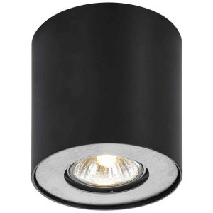 Spot LAMPA sufitowa TAMZO CL-130SMD-BL Italux okrągła OPRAWA metalowa tuba