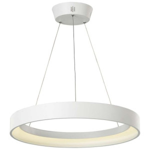 LAMPA wisząca REGALLO MD1202606-1B WH Italux metalowa OPRAWA okrągła LED 38
