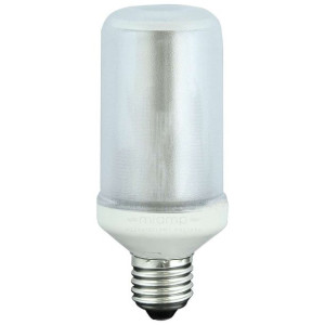 Żarówka dekoracyjna FLAME 310156 Polux E27 T60 3W 230V płomień biała ciepła
