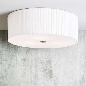 Sufitowa LAMPA abażurowa JACKIE 107863 Markslojd plisowana OPRAWA okrągły p