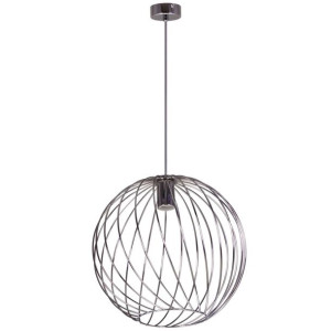 Druciana LAMPA wisząca K-4285 Kaja industrialna OPRAWA metalowy ZWIS kula b