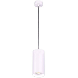 LAMPA wisząca K-4191 Kaja loftowa OPRAWA metalowa tuba ZWIS okrągły biały