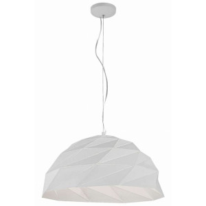 LAMPA wisząca REUS LP-8069/1P B WH Light Prestige geometryczna OPRAWA kopuł