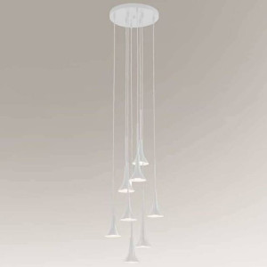 Wisząca LAMPA Loft KANZAKI 7943 Shilo metalowa OPRAWA kaskada ZWIS industri