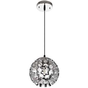 Dekoracyjna LAMPA wisząca VEN E1805/1H kryształowa OPRAWA glamour ZWIS kula