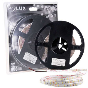 Taśma LED 314413 Polux 10W 4500K biała neutralna IP65 biała