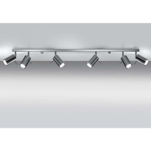 LAMPA sufitowa SPARK SM732 MDECO regulowana OPRAWA listwa SPOT metalowe tub