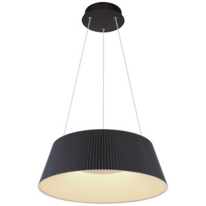 Abażurowa LAMPA wisząca CROTONE 48801SH-45 Globo plisowana OPRAWA abażurowa