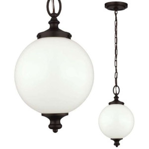 Wisząca LAMPA industrialna FE/PARKMAN/PS/OB Elstead FEISS szklana OPRAWA zw
