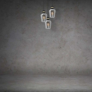 Loftowa LAMPA wisząca RICHMOND MLP6541 Milagro szklana OPRAWA kaskada ZWIS
