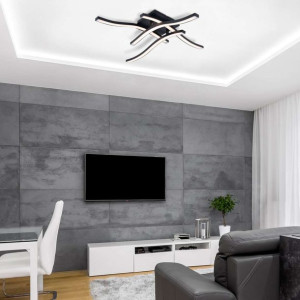Plafon LAMPA sufitowa ONDA 1361222 Nave wstążki OPRAWA metalowa LED 24W 300