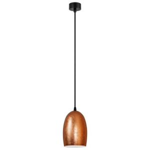 LAMPA wisząca UME 5902429649721 Sotto Luce szklana OPRAWA zwis loftowy mied