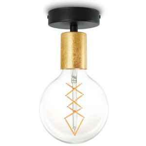 LAMPA sufitowa CERO 5902429621574 Sotto Luce metalowa OPRAWA loftowa czarna