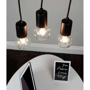 LAMPA wisząca CERO 5902429618635 Sotto Luce metalowa OPRAWA loftowe oprawki