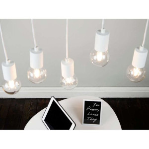 LAMPA wisząca CERO 5902429618680 Sotto Luce metalowa OPRAWA loftowy zwis bi