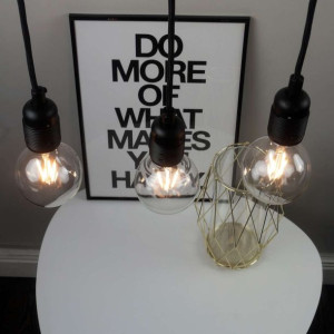 LAMPA wisząca UNO 5902429618345 Sotto Luce loftowa OPRAWA metalowy ZWIS ind