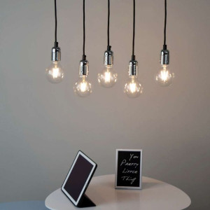 LAMPA wisząca UNO 5902429617973 Sotto Luce loftowa OPRAWA metalowy ZWIS ind