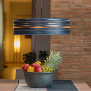 LAMPA wisząca OCHO SLIM 5902429652547 Sotto Luce okrągła OPRAWA drewniany z