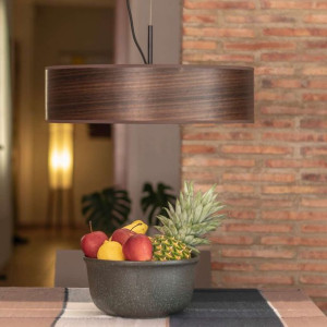 LAMPA wisząca OCHO SLIM 5902429652578 Sotto Luce drewniana OPRAWA zwis hygg