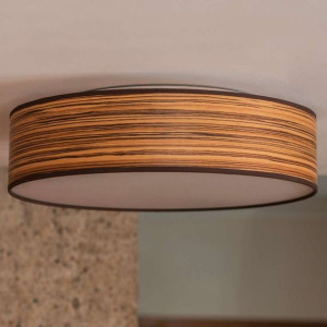 LAMPA sufitowa OCHO SLIM 5902429652509 Sotto Luce drewniana OPRAWA okrągły