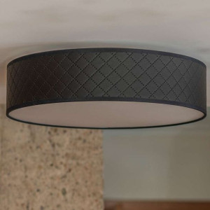 LAMPA sufitowa TRECE 5902429652899 Sotto Luce abażurowa OPRAWA okrągła czar