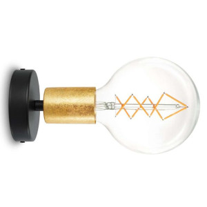 Ścienna LAMPA loft CERO 5902429635878 Sotto Luce okrągła OPRAWA metalowy ki