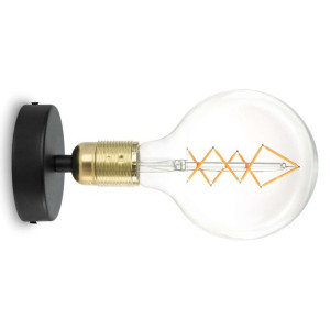 LAMPA ścienna UNO 5902429635052 Sotto Luce okrągła OPRAWA metalowy kinkiet