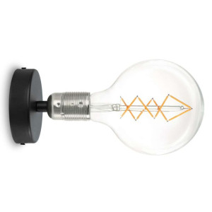 Loft LAMPA ścienna UNO 5902429635069 Sotto Luce metalowa OPRAWA okrągły kin