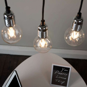 Wisząca LAMPA loft BI 5902429656262 Sotto Luce metalowa OPRAWA zwis industr