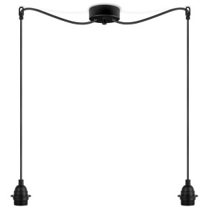 Loftowa LAMPA wisząca BI 5902429656637 Sotto Luce industrialna OPRAWA pająk