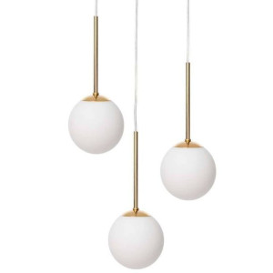 Modernistyczna LAMPA wisząca LAMIA 11029305 Kaspa szklana ORPAWA kaskada ZW