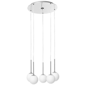 LAMPA wisząca LAMIA 11037503 Kaspa modernistyczna OPRAWA kaskada szklana ZW