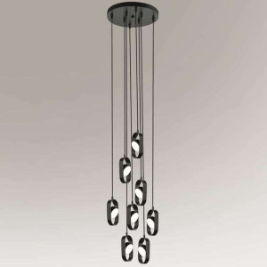 Industrialna LAMPA wisząca FUROKU 8539 Shilo regulowana OPRAWA metalowe ref