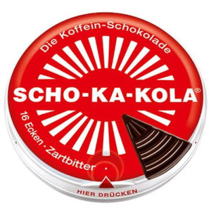 Czekolada Scho-Ka-Kola gorzka z kofeiną