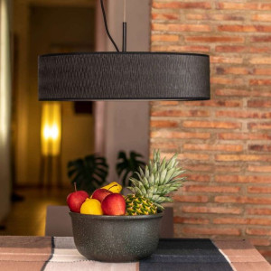 LAMPA wisząca ONCE SLIM 1_S 5902429652714 Sotto Luce plisowana OPRAWA zwis