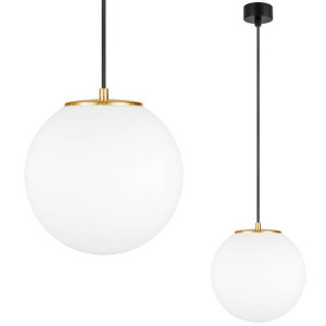 LAMPA wisząca TSUKI 5902429652110 Sotto Luce kula OPRAWA szklana ZWIS ball