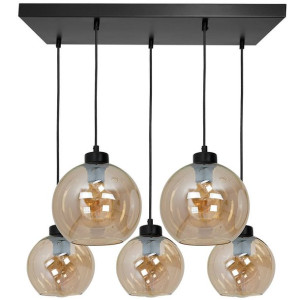 Loftowa LAMPA wisząca SOFIA MLP6592 Milagro loftowa OPRAWA szklane kule zwi